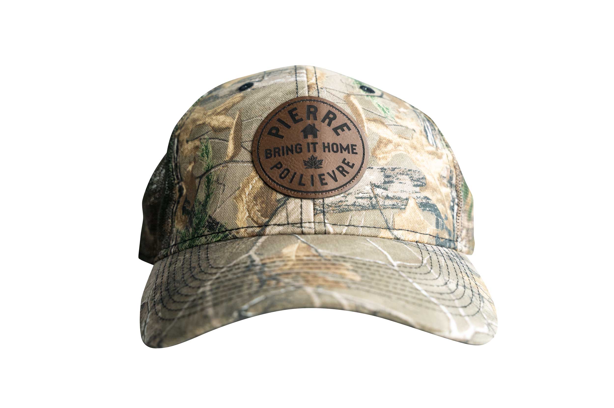 Camouflage Bring It Home Hat (Leather Logo)