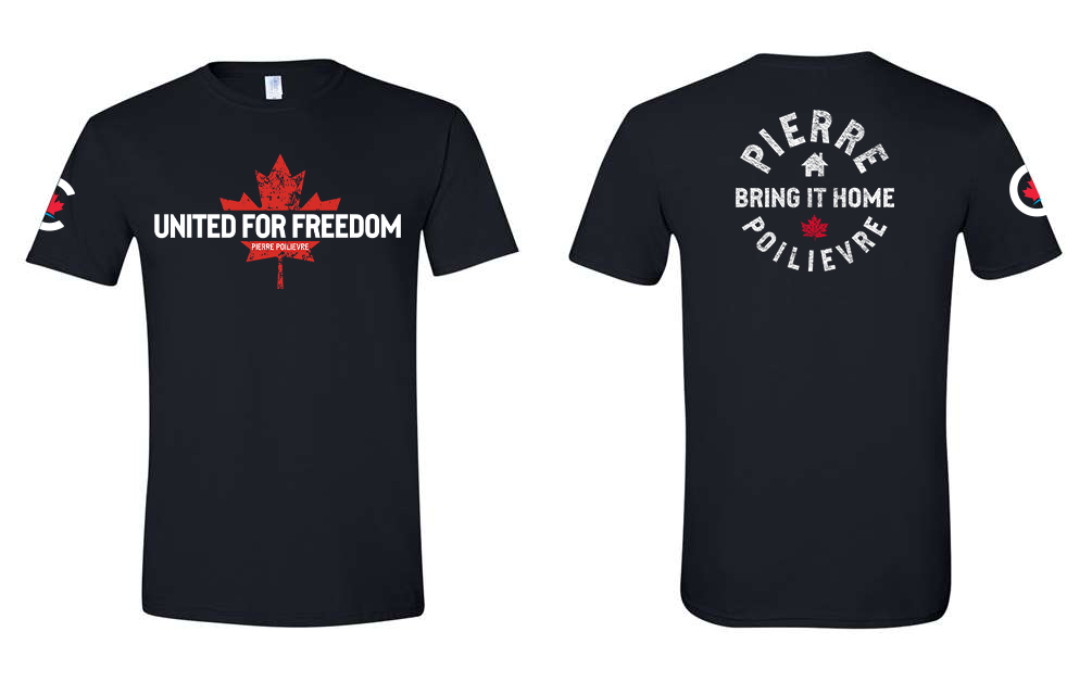 T-shirt Unis pour la liberté pour hommes
